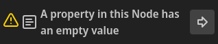 A property in this Node has an empty value