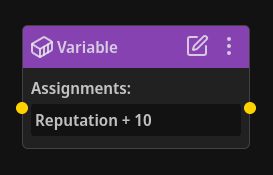 Variable Node Create Preset From