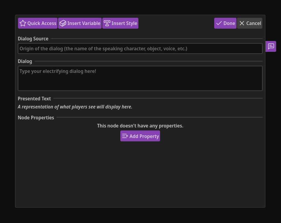 05 - Dialog Node Editor