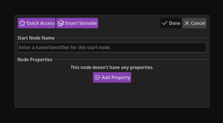 07 - Start Node Editor
