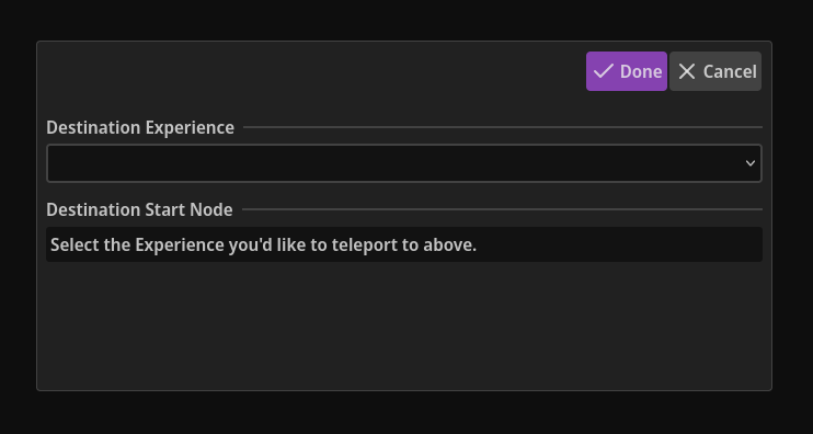 14 - Teleport Node Editor
