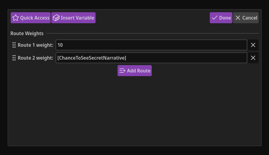 03 - Probability Node Editor With Variable